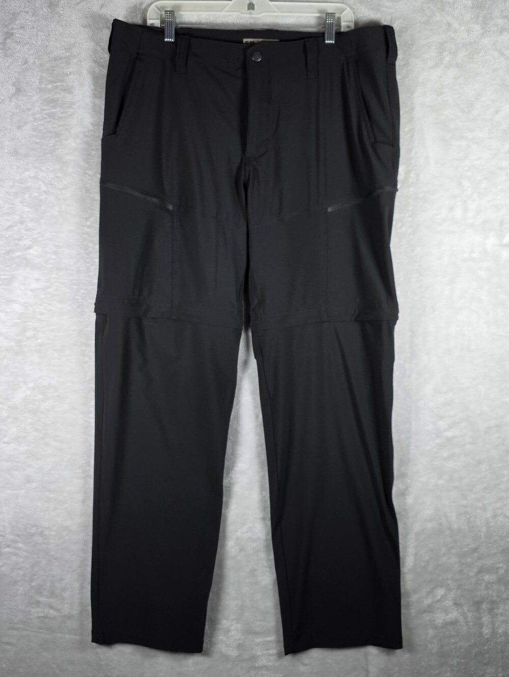 5.11 Tactical Decoy Convertible Pants Mens Size 38x34 Cargo Black Performance